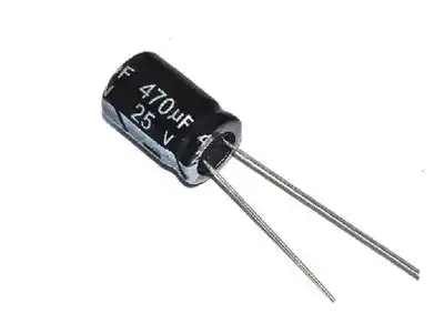 470uf 25V D8x12 5mm electrolytic capacitor