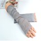 Ice silk sleeves sun protection gloves for women driving summer ultra-thin anti-UV riding electric bike arm protection ice sleeves