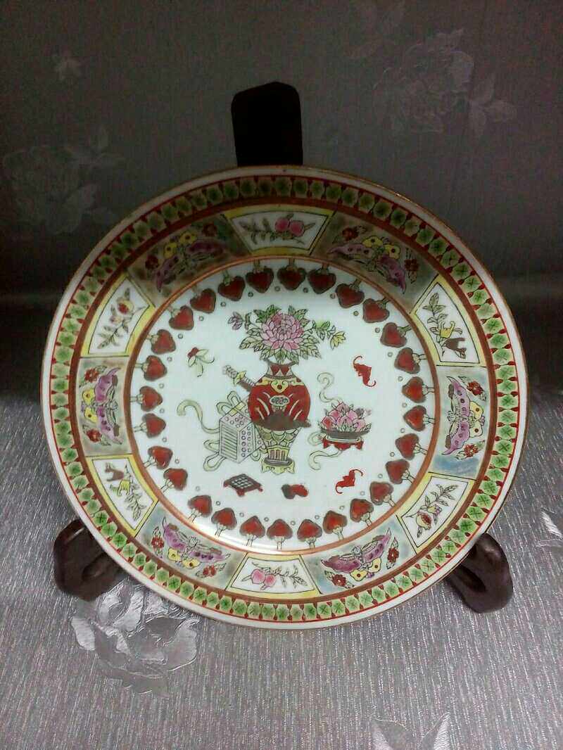 Jingdezhen Cultural Revolution Factory goods 567 Porcelain Powder Colorful Bou Vases Old Porcelain Tray Series Tea Ware Porcelain Cup Porcelain Cups Porcelain