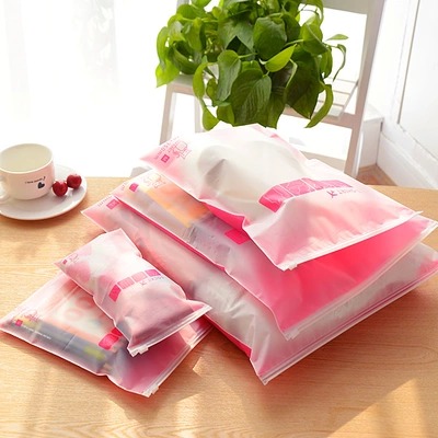 Travel travel clothing classification storage bag underwear tights shoes finishing bag scrubb dust bag seal bag