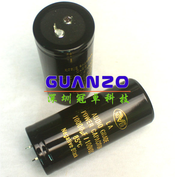 British nover Novartis 10000uF100V fever bronzed word AUDIO electrolytic capacitor (volume 35x80)
