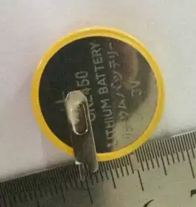 CR2450 solder foot battery 3V battery Button battery Lithium battery Solder foot battery 2450