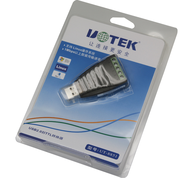 Yutai UT-8851 USB to RS-232 converter TTL level(5V)