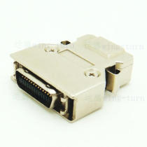 Yunteng FMC26M-AL SCSI26pin iron shell straight out connector HPCN26 male voltage line connector