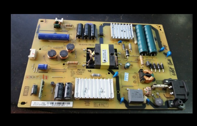 Original TCL L42F3700A D42E161 Power Supply Board 40-EL411A-PWE1XG 81-EL411CA