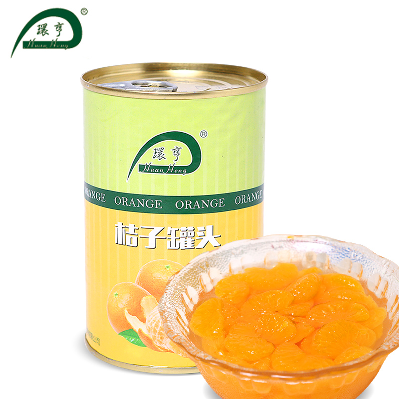 【天猫超市】环亨 桔子罐头425g/瓶 新鲜水果罐头方便休闲零食#
