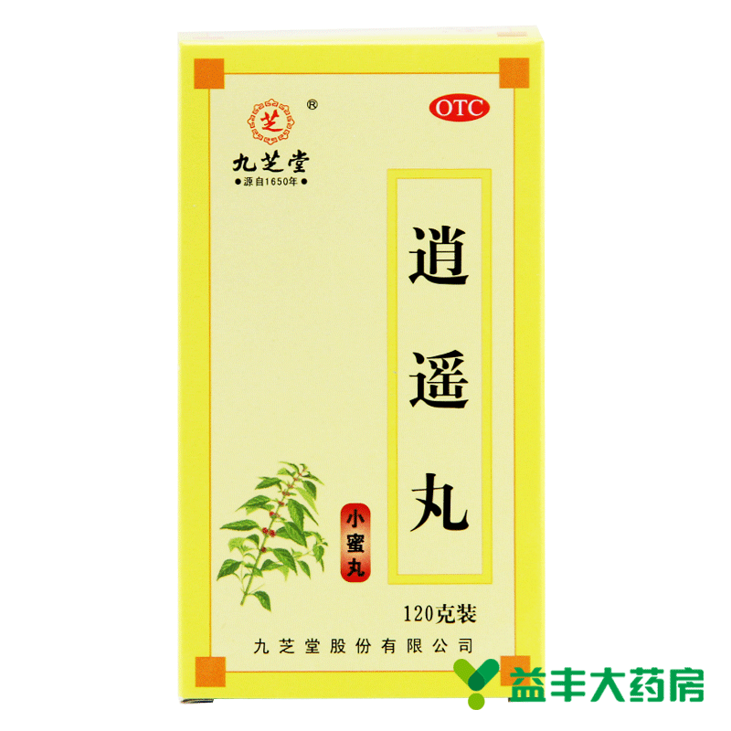 4盒九芝堂逍遥丸120g*4盒 疏肝健脾养血调经肝气不舒头晕食欲不振