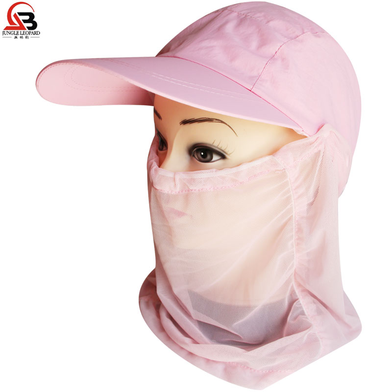 cycling cap with neck protection