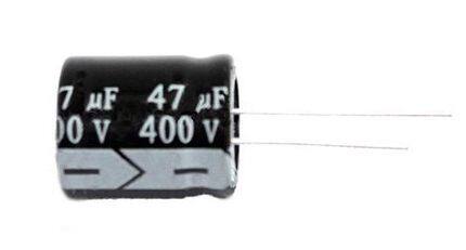 Aluminum electrolytic capacitor 400V47UF 47UF400V Soft foot electrolytic capacitor 450V47UF