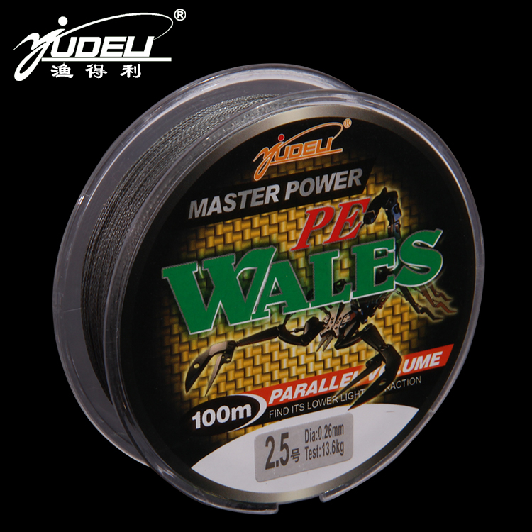 Fishing gear 100 m 4 km PE braid line of fishing line Antibite line PE line of fishing line