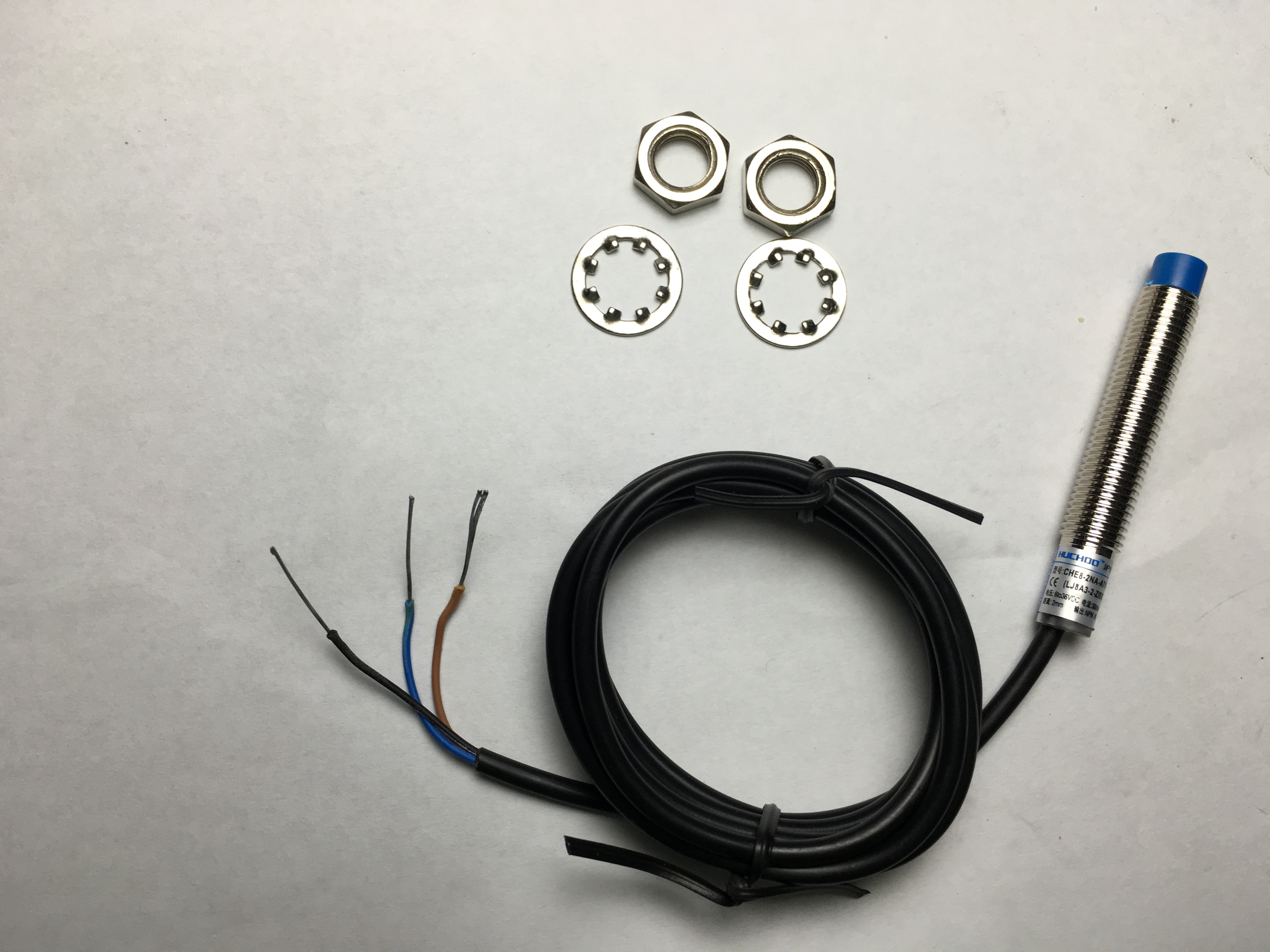 Factory direct sales metal sensor proximity switch LJ8A3-2-Z BX three-wire NPN normally open