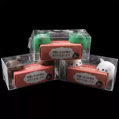 7677 silicone baby anti-collision angle cartoon table corner pad coffee table right angle protective pad 2 rice wood Japanese-style home