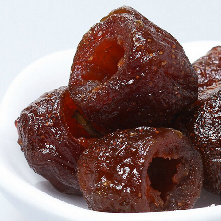 Shanghai haka food seedless fresh hawthorn fruit hollow wet Hawthorn sweet and sour hawthorn meat 250g City God Temple store