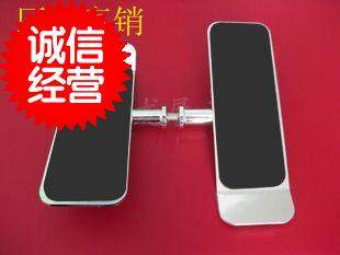 Sneaker rack glass shoe rack UV plate clothing rack single foot double sided shoe care JL-116D