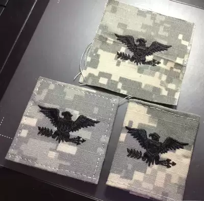 American ACU O-6 cap GTX set name bar custom