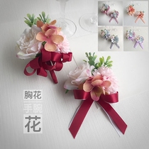 Bridegroom bridesmaid simulation corset Flower Dance etiquette business Forest hot selling shop owner recommends new