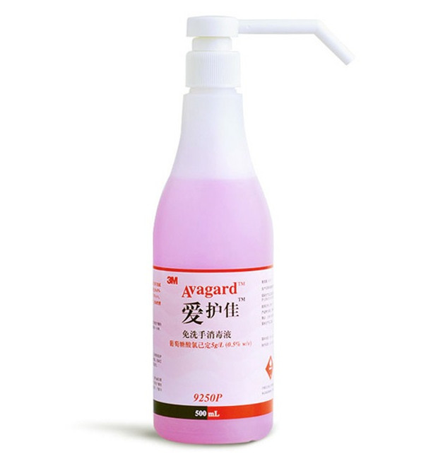3M爱护新款清洁通用佳手消毒液 喷雾型免洗液个人护理便携500ML