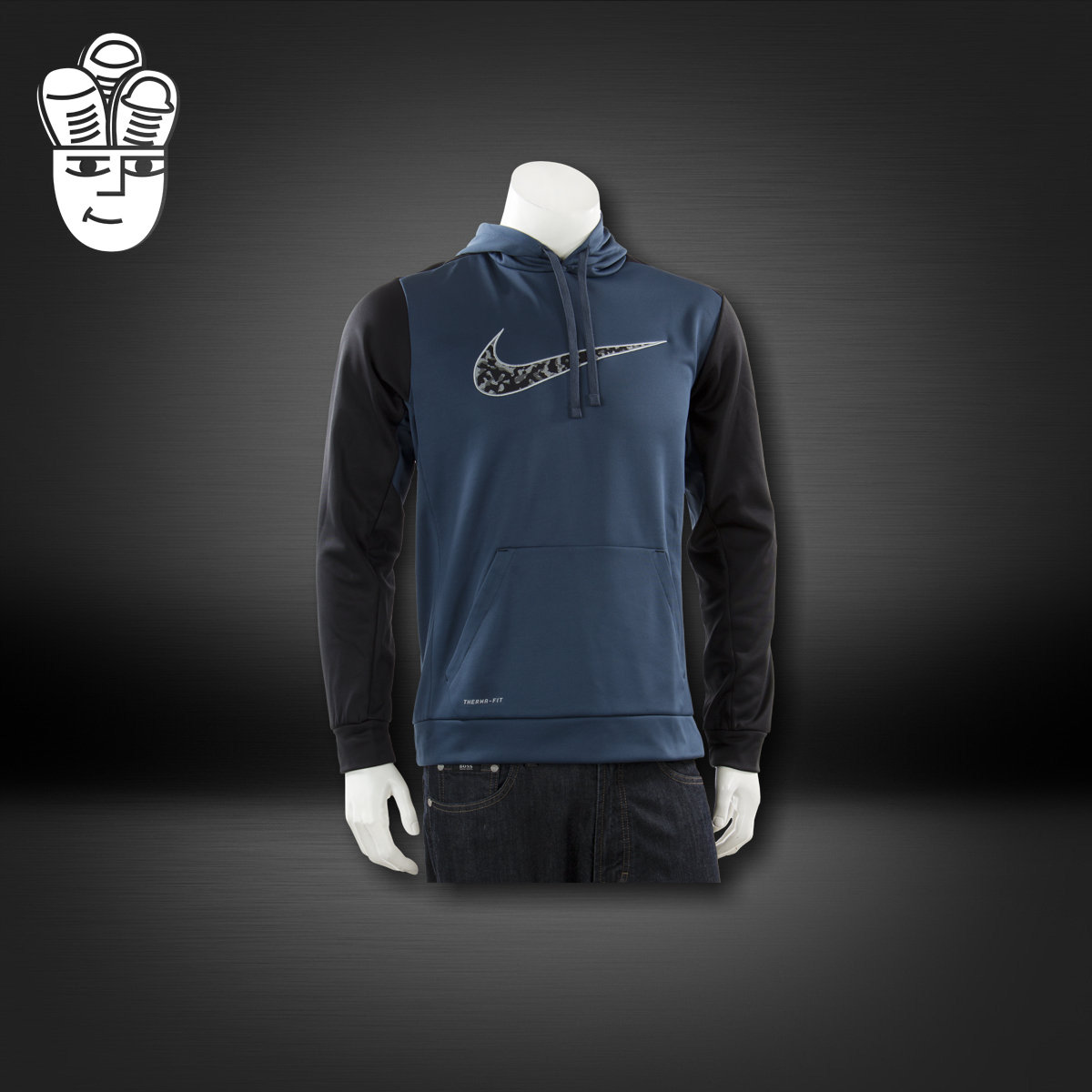 Nike KO Wetland Logo Hoodie 耐克男子套头衫 运动连帽衫 KD元素