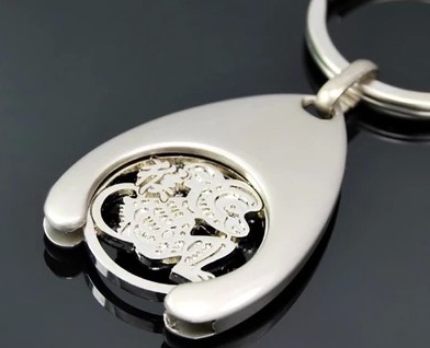 Zodiac zodiac alloy key chain key ring key chain 12 zodiac 25 yuan 1 kind of monkey