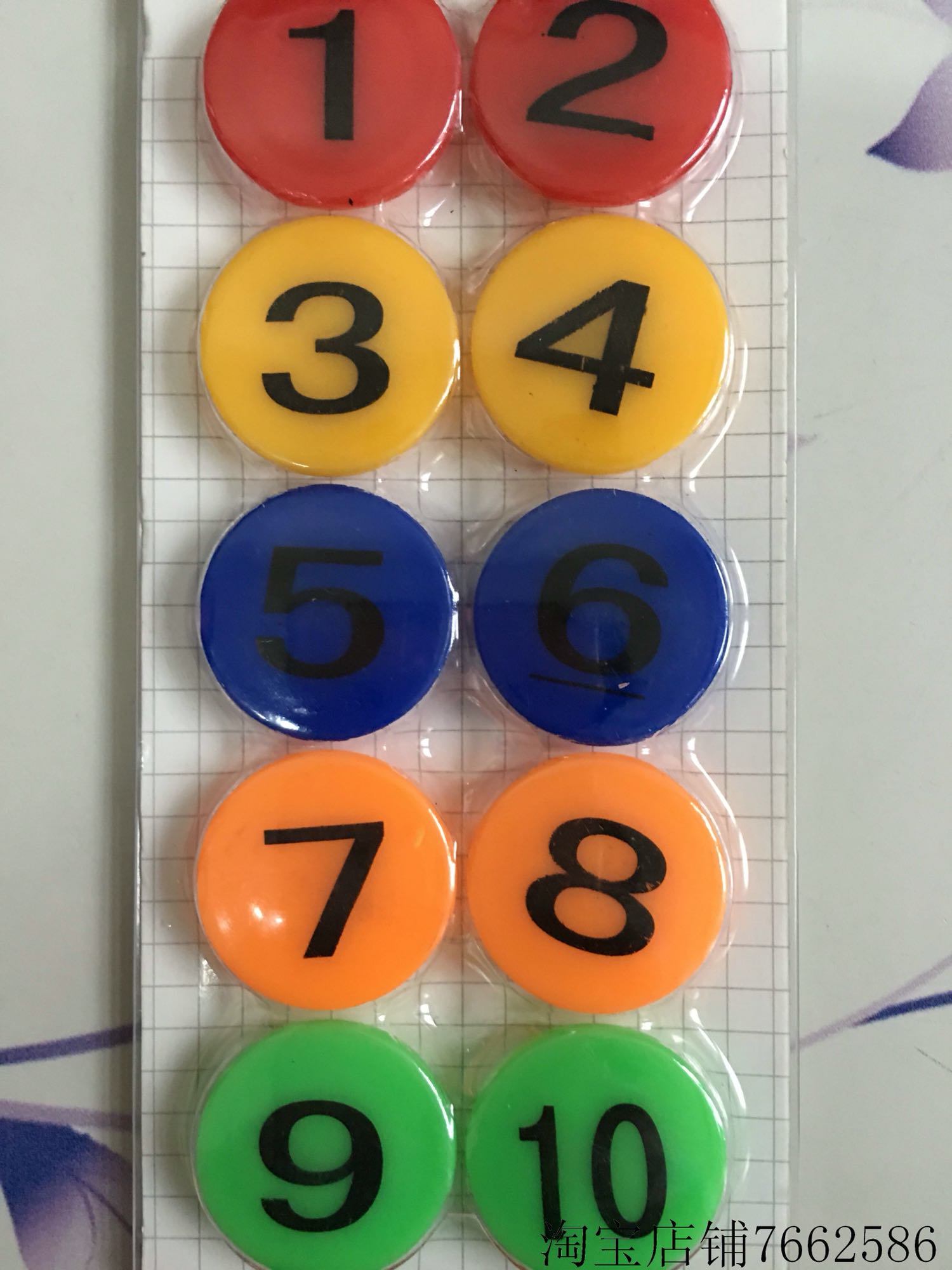 Diameter 3cm Digital magnets Magnetic beads Magnetic beads magnets 10 Loaded 1 Carte Whiter Price