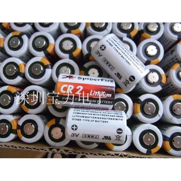CR2 lithium battery 3V lithium battery Rangefinder Digital camera night vision device battery can not be charged New full capacity
