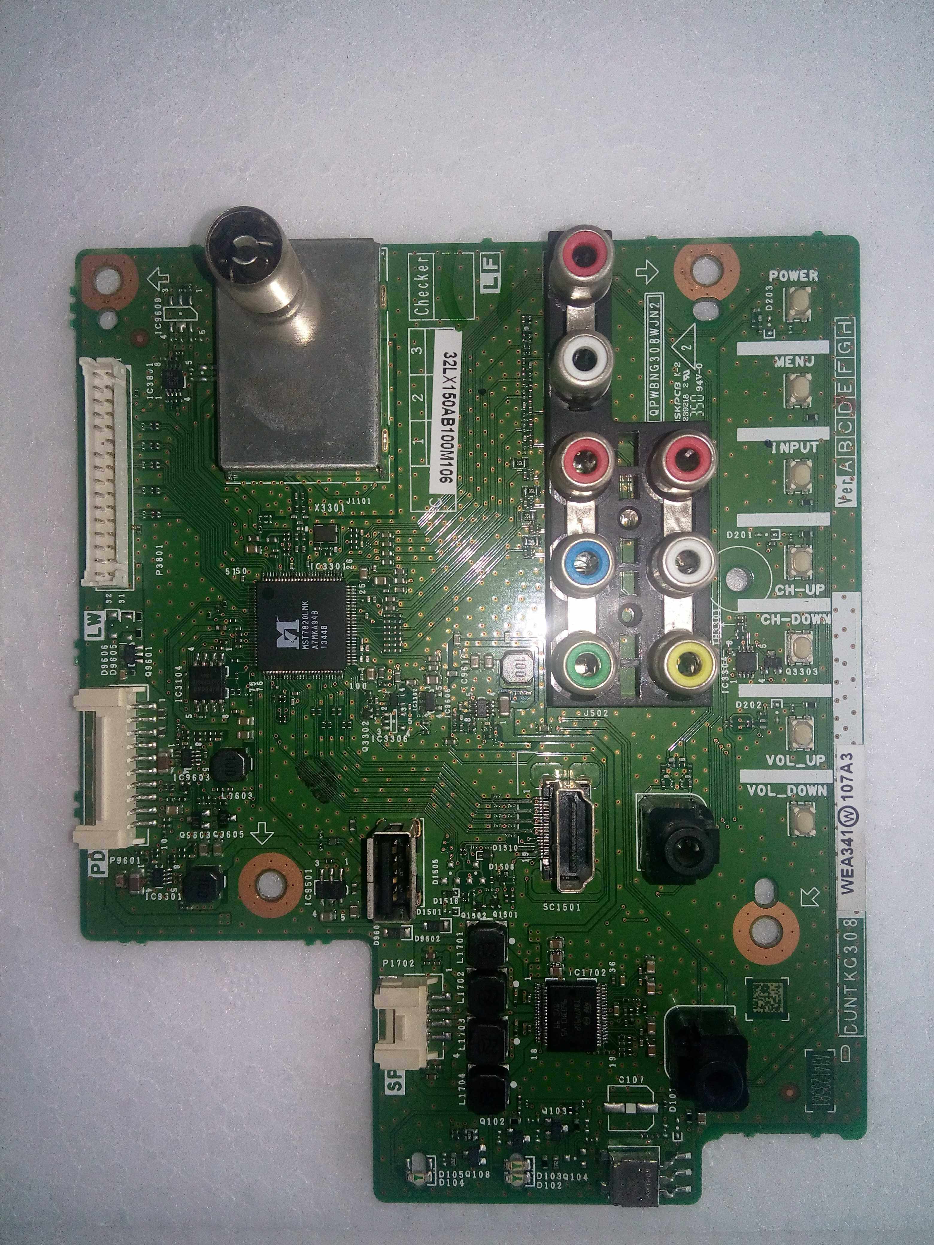 Maintenance Sharp LCD-32LX150A 32LX155A 32LX155A QPWBNG308WJN2 motherboard-Taobao