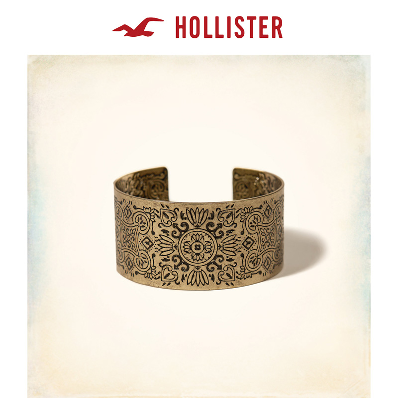 Hollister 金色手镯 女 127121