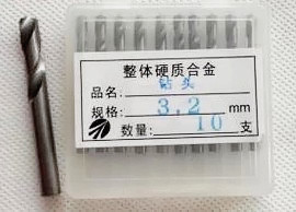 Overall carbide tungsten steel drill alloy drill straight handle linen drill straight drill 2 9 3 0-5 2mm