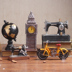đầu đĩa than Cộng hòa Retro Trung Quốc Thượng Hải trang trí cổ điển vinyl ghi máy nghe nhạc đồ trang trí đồ họa sáng tạo - Máy hát 	đầu đĩa than micro Máy hát
