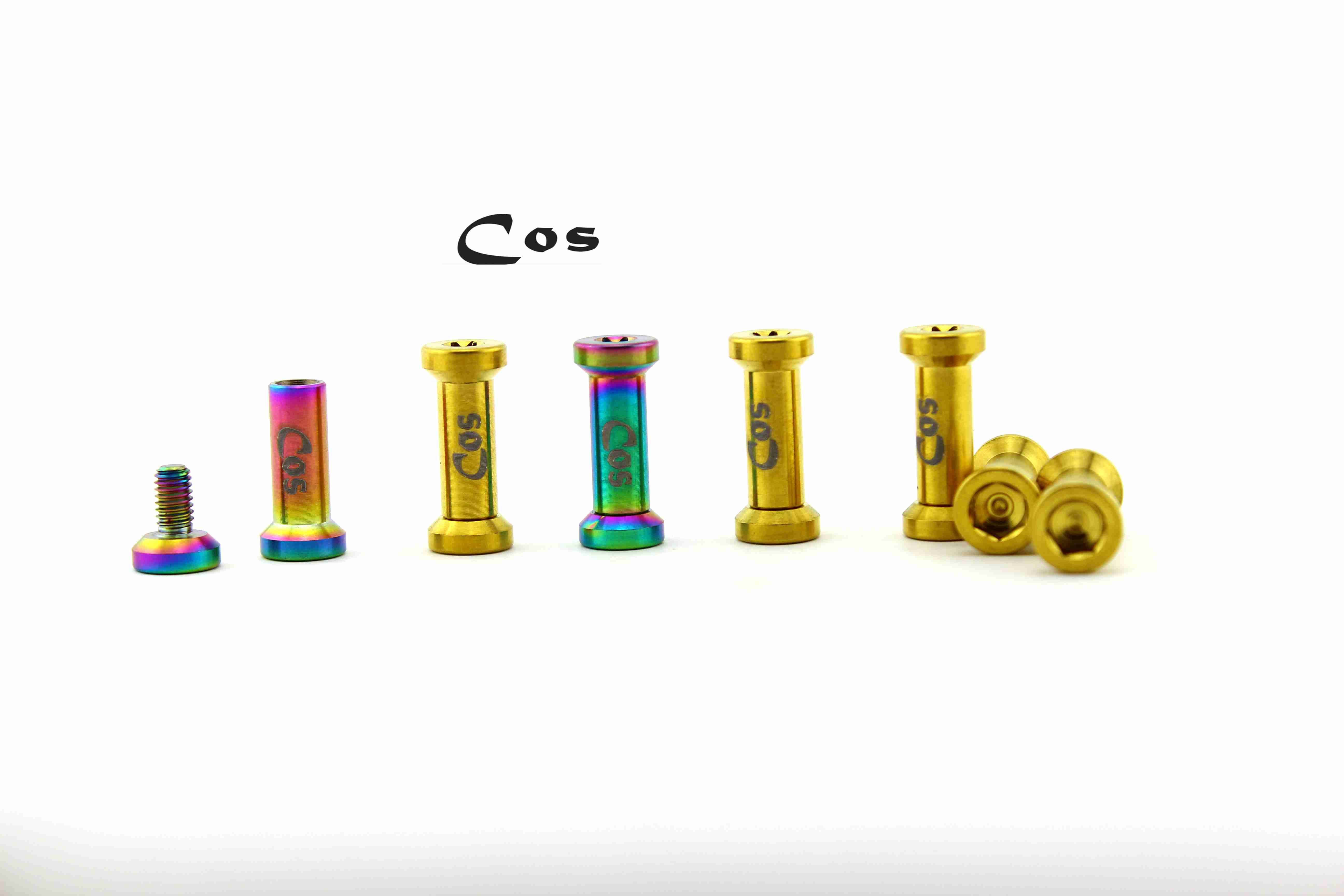 Cos Ti titanium alloy pair lock screw new Racing Line handle titanium alloy screw
