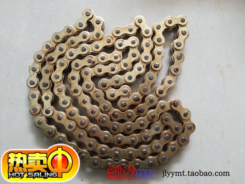 CQR Wing Man Zhenglin X2 Bose Er Huayang Locomotive SFR Signs and 520HO Lengthened Oil Seal Coarse Gold Chain