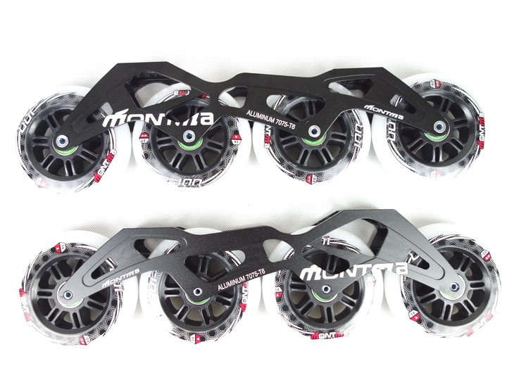 French MONTMA Speed Roller Railway 4*100 Speed Rail Roller for Children Adult Speed Rail Rail Racket T6