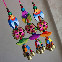 National wind chime pendant creative purse car hanging bag hanging company overseas gift tourist attraction jewelry batch