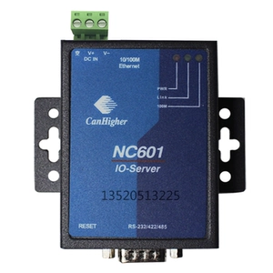 Сервер последовательного порта Kanghai NC601B RS485–Ethernet, RS232/422/485 «три в одном»