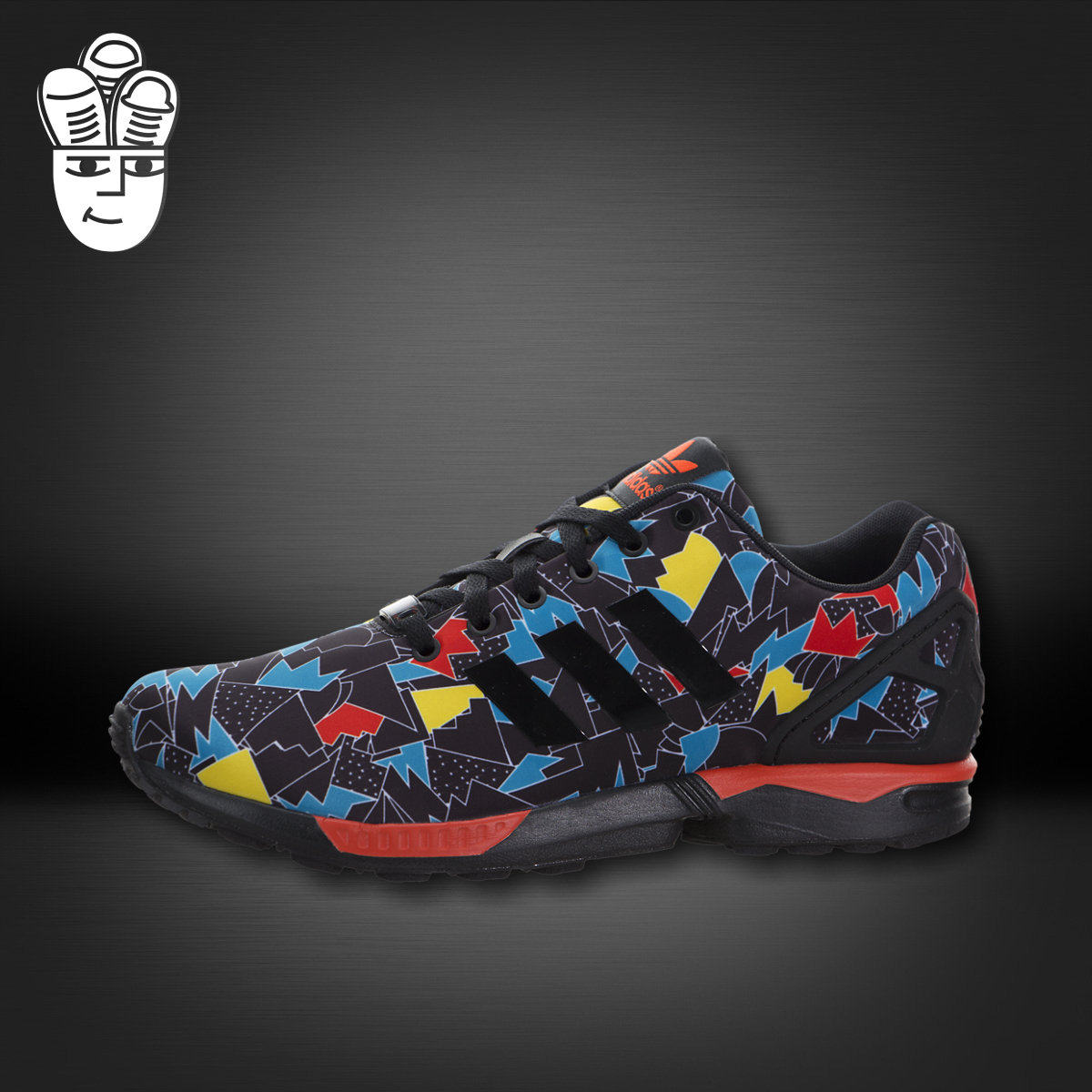 阿迪达斯 Adidas ZX Flux 三叶草男子跑鞋 运动休闲鞋