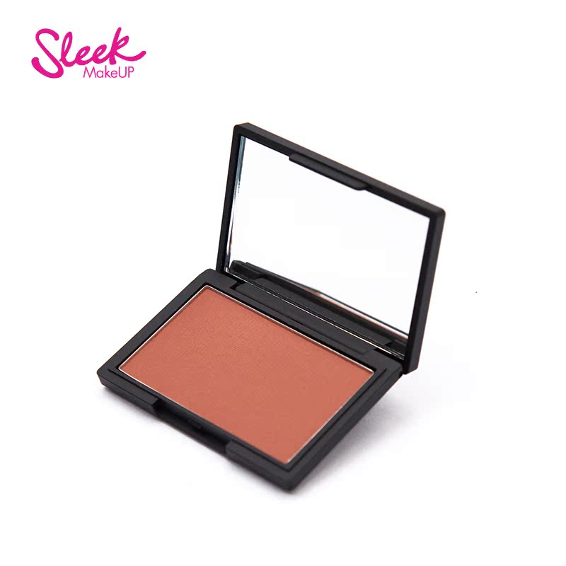 英国Sleek  悦颜胭脂腮红盘 933带珠光腮红膏正品偏橘色珊瑚红