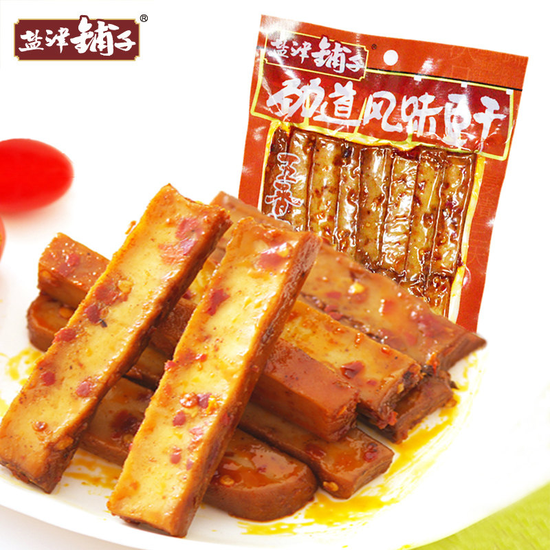 【天猫超市】盐津铺子 90g劲道风味豆干 五香排骨味