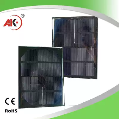 DIY solar di jiao ban purged 3 7V battery special 104*140 5V 370MA 1 8W