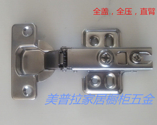 Stainless steel 304 copper core wardrobe cabinet door hydraulic damping buffer hinge spring pipe hinge promotion