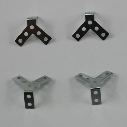 三叉片 七孔直角 215112B 孔径2mm 科技玩具模型 搭配直角塑料条