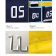 Class mobile phone bag wall-mounted classroom skipping mobile phone storage hanging bag storage bag kindergarten morning inspection card bag