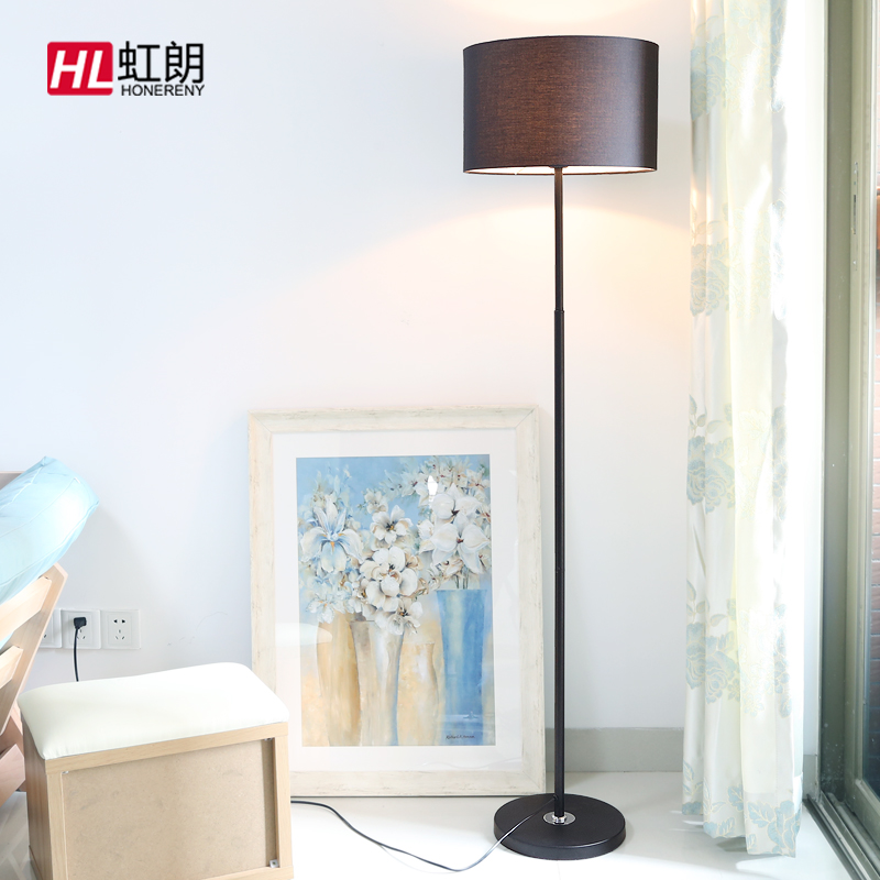 Honglang modern simple floor lamp Living room bedroom creative bed head sofa LED dimming eye protection vertical table lamp