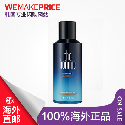 it‘s skin伊思男士控油保湿平衡乳液150ml 控油清爽保湿平衡直邮
