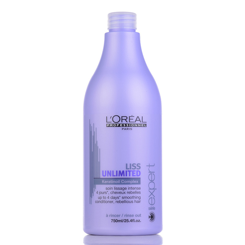 欧莱雅沙龙洗护系列顺柔丝滑护发素750ml