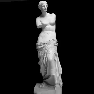 Art teaching large plaster statue 2 2 meters Venus gypsum statue broken arm goddess full body statue sculpture ornaments