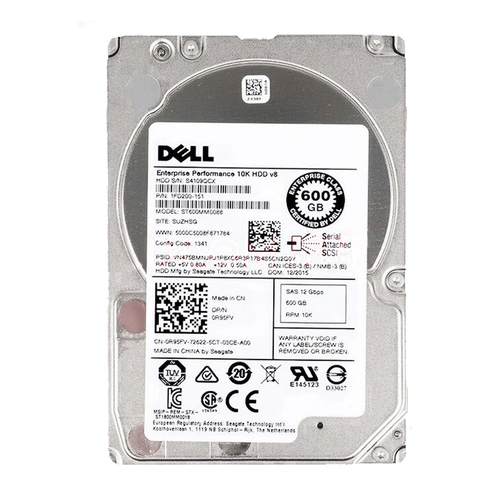 Dell/戴尔 600 ГБ SAS 2,5 10K Enterprise Server Wanji Machinery Hard Disk 600G 600G