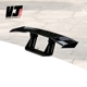 Mini đuôi nhỏ sửa đổi phổ quát trang trí xe máy bay nhỏ cá tính sáng tạo sợi carbon miễn phí đấm gt xe thể thao cánh lướt gió civic Sopida trên