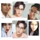 Siêu nhẹ cận thị nửa khung kính retro khung nam cận thị khung mắt nữ thủy triều retro khung kính có thể được trang bị độ - Kính khung