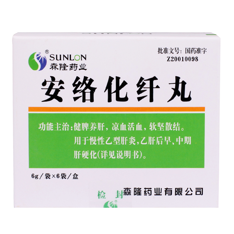 SUNLON/森隆 安络化纤丸 6g*6袋/盒