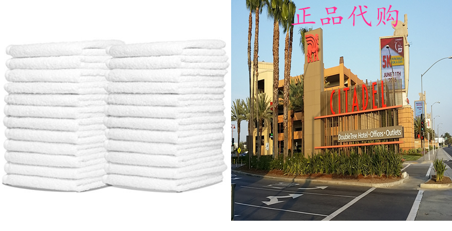Wash Cloth Towels by Royal 24-Pack 100% Natural Cotton 1